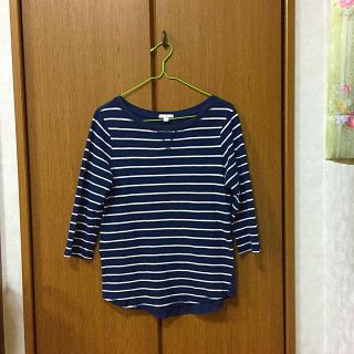 ギャップ(GAP)のGAPボーダートップス(カットソー(長袖/七分))