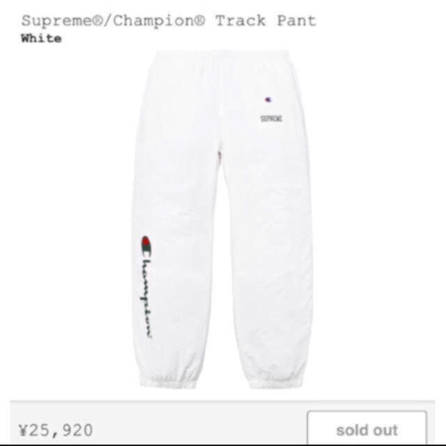 定価以下 Supreme 18ss champion track pants