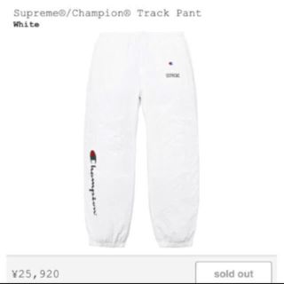 シュプリーム(Supreme)の定価以下 Supreme 18ss champion track pants(その他)