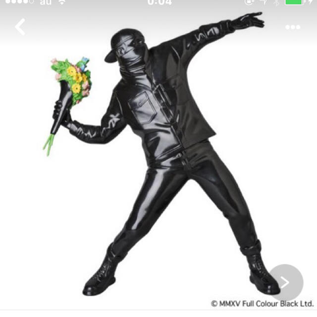 FLOWER BOMBER （BLACK Ver）BANKSY フラワーボンバー