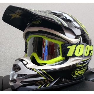 新品同様！希少カラー！SHOEI VFX-W 新品100％ゴーグル付き！さらに…(ヘルメット/シールド)