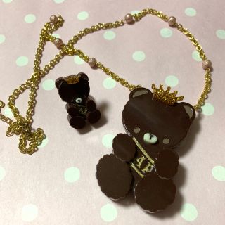 アンジェリックプリティー(Angelic Pretty)のangeric pretty  クマチョコレート アクセサリー(ネックレス)