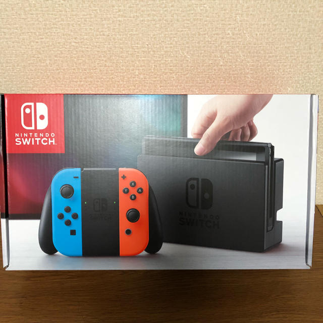 新品 ニンテンドースイッチ  ネオンブルー ネオンレッド