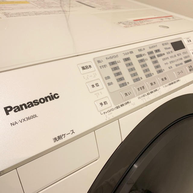 Panasonic(パナソニック)のパナソニック ドラム式洗濯乾燥機 2016年製 VX3600L スマホ/家電/カメラの生活家電(洗濯機)の商品写真