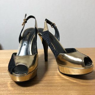 ルイヴィトン(LOUIS VUITTON)の新品 未使用 ルイヴィトン オープントゥ パンプス ヒール(ハイヒール/パンプス)