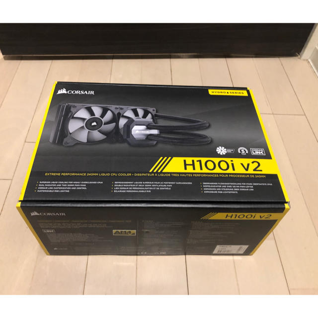 【PCパーツ】CORSAIR H100i v2 水冷クーラー