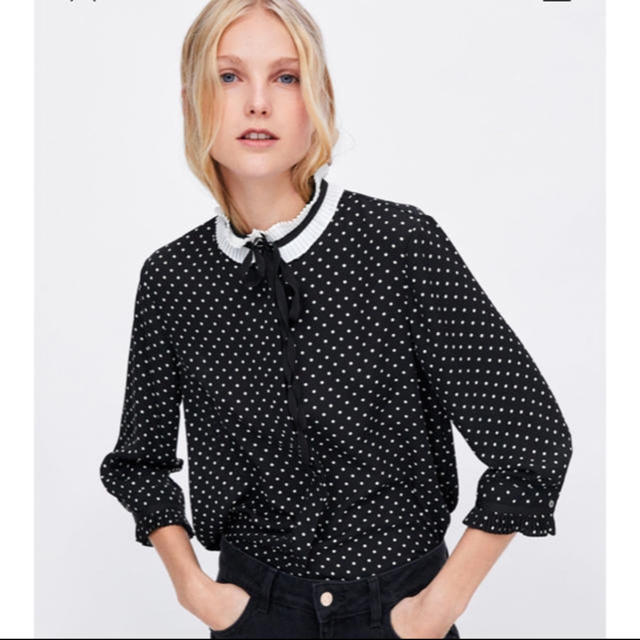 ZARA(ザラ)のZARA ブラウス レディースのトップス(シャツ/ブラウス(長袖/七分))の商品写真