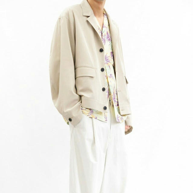 2 uru 19ss short jacket ジャケット ベージュ