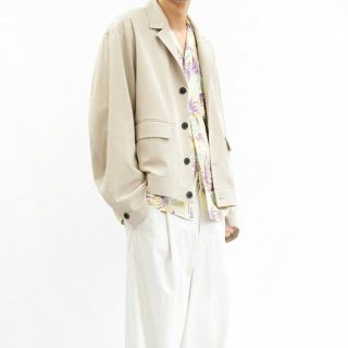 2 uru 19ss short jacket ジャケット ベージュ(テーラードジャケット)