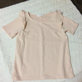 ローリーズファーム(LOWRYS FARM)のふりふり付きTシャツ(Tシャツ(半袖/袖なし))