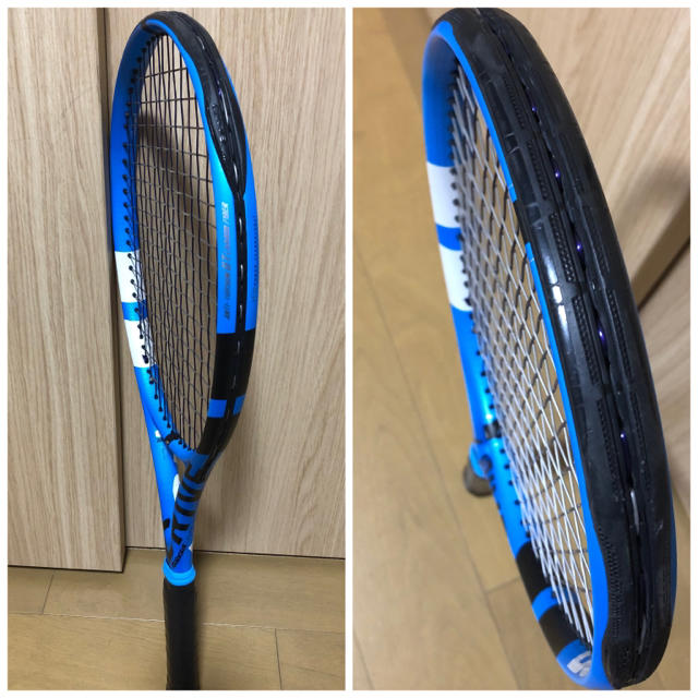 Babolat(バボラ)のPUREDRIVE2018最新機種 極美品☆チューンアップ有りの為安めに出品☆ スポーツ/アウトドアのテニス(ラケット)の商品写真