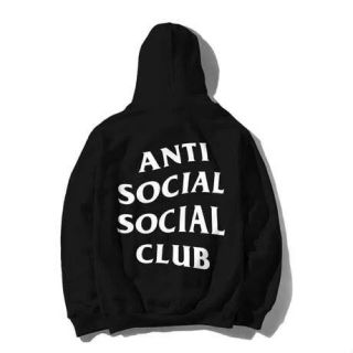 アンチ(ANTI)のSサイズ 美中古 AntiSocialSocialClub フーディ(パーカー)