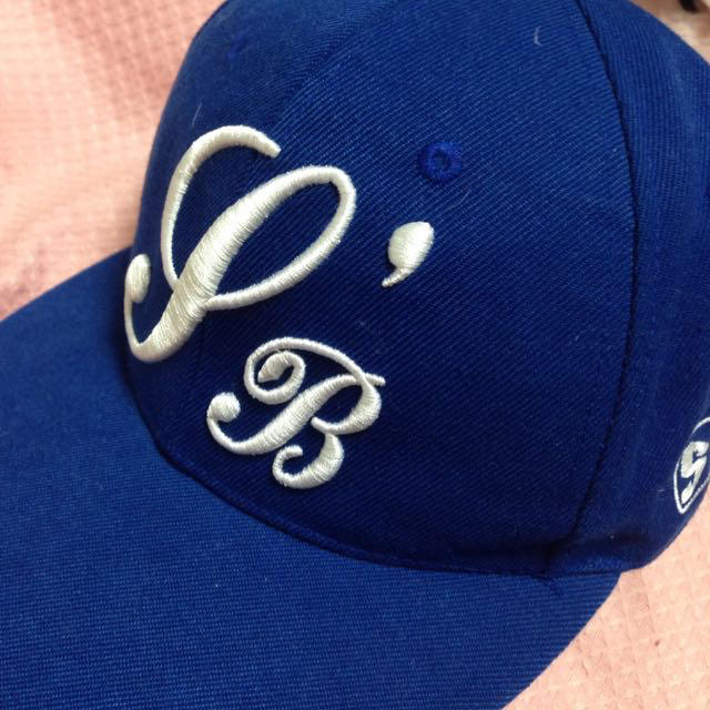 ブルーのキャップ レディースの帽子(キャップ)の商品写真