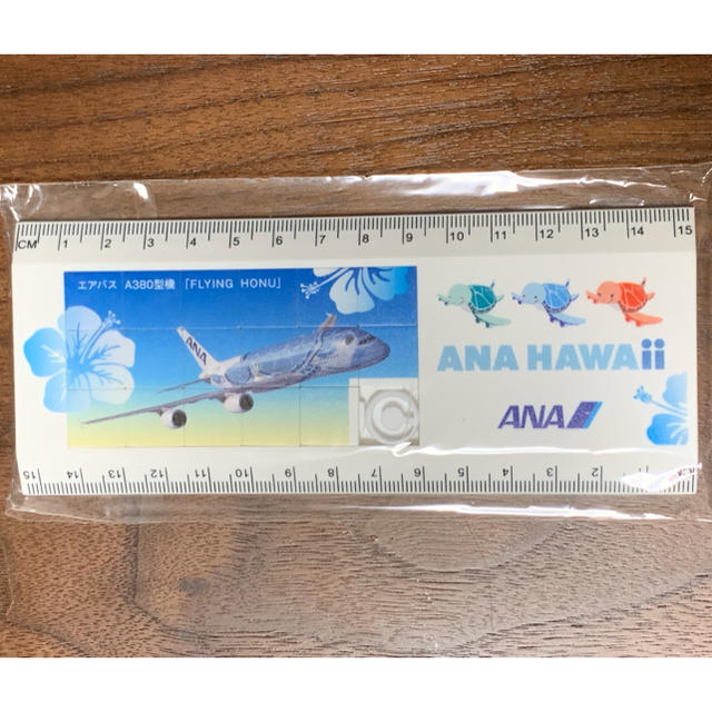 ANA(全日本空輸)(エーエヌエー(ゼンニッポンクウユ))のANAグッズ(定規) エンタメ/ホビーのコレクション(ノベルティグッズ)の商品写真