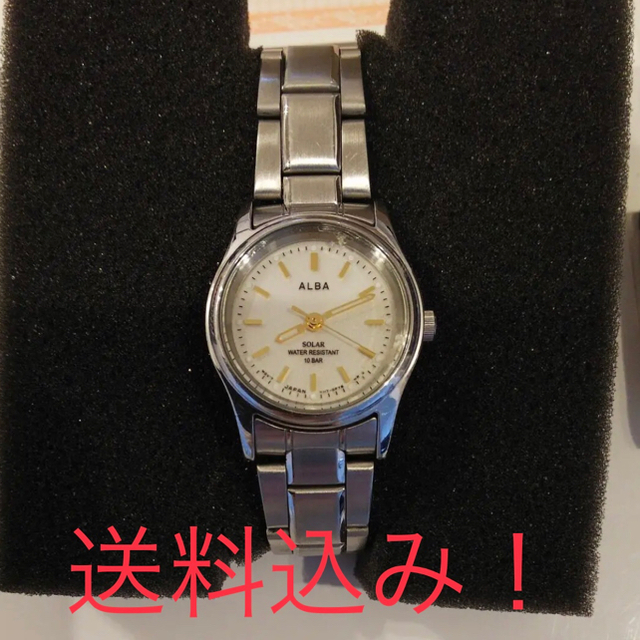 ALBA(アルバ)のセイコー アルバの腕時計 ソーラー レディースのファッション小物(腕時計)の商品写真