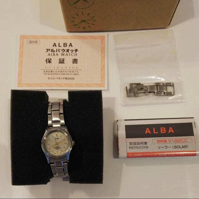 ALBA(アルバ)のセイコー アルバの腕時計 ソーラー レディースのファッション小物(腕時計)の商品写真