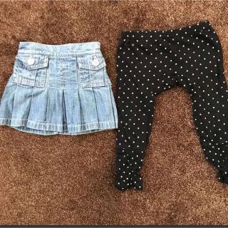 ベビーギャップ(babyGAP)のスカートレギンスセット(スカート)