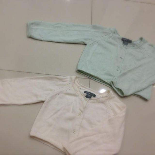 babyGAP(ベビーギャップ)のbaby Gap カーディガンセット キッズ/ベビー/マタニティのキッズ服女の子用(90cm~)(その他)の商品写真