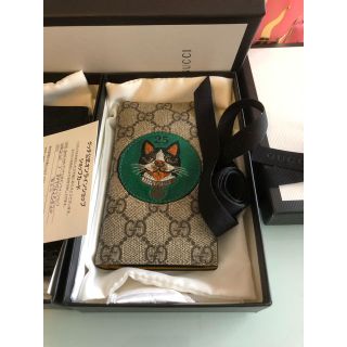 グッチ(Gucci)のグッチ iPhone7/8ケース BOSCO 限定カラー 正規品 付属品完 即日(iPhoneケース)