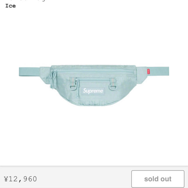 supreme 2019ss  ウエストバッグ