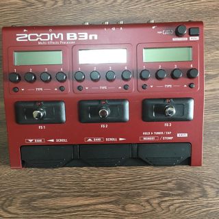 ズーム(Zoom)のZoom b3n 2019/2 購入 ほとんど使用せず(ベースエフェクター)