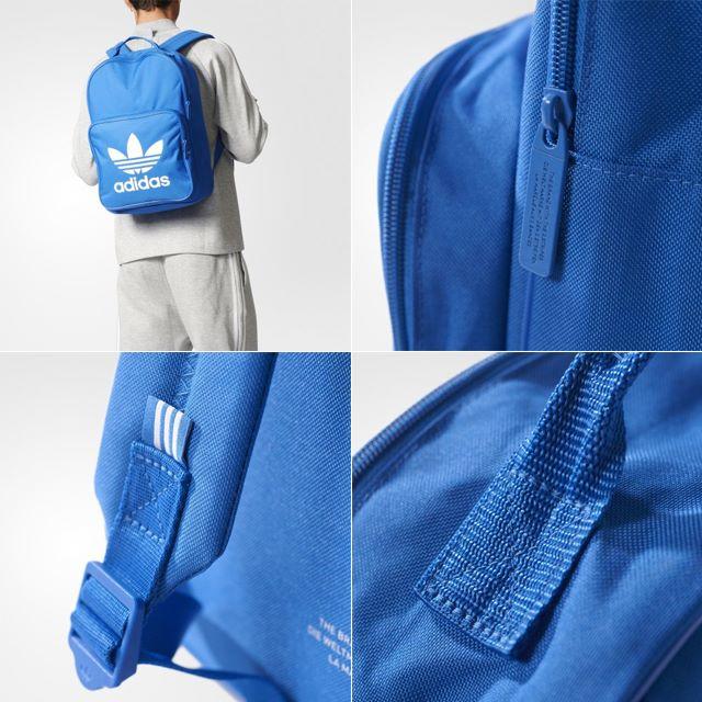 adidas(アディダス)の青【新品/即納OK】adidas オリジナルス リュック バックパック ブルー メンズのバッグ(バッグパック/リュック)の商品写真