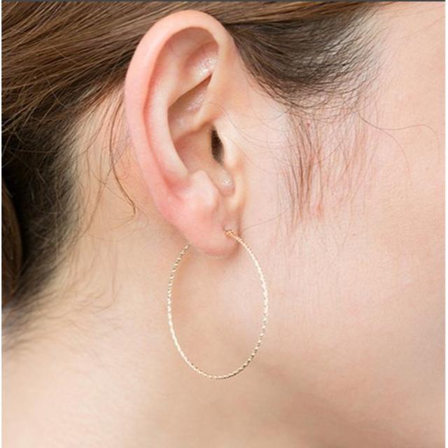 お値下げ)4㎝フープピアス | www.bonitaexclusive.com