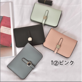 エルメスデザイン大容量 カード収納 二つ折り財布ミニ wallet コインケース(財布)