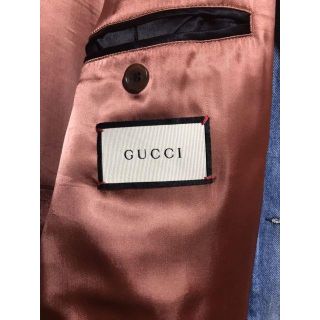 Gucci - GUCCI グッチ☆17AW エンブロイダリーGジャンデニムジャケット