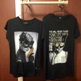 クルーンアソング(CROON A SONG)のTシャツ2点セット☆ブラック☆(Tシャツ(半袖/袖なし))