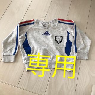 アディダス(adidas)の美品！adidasトレーナー(Tシャツ/カットソー)