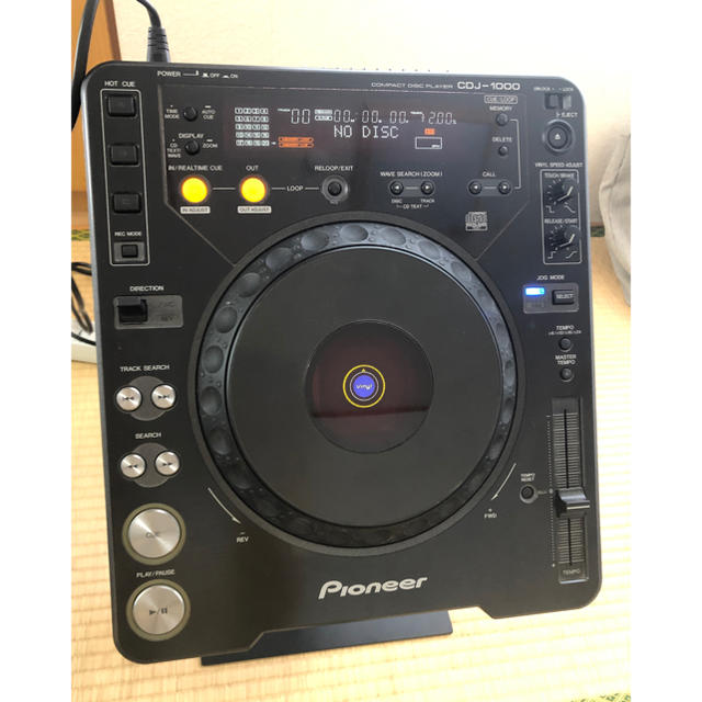 PioneerCDJ-1000,CDJ-1000mk2 2台セット スタンド付 2