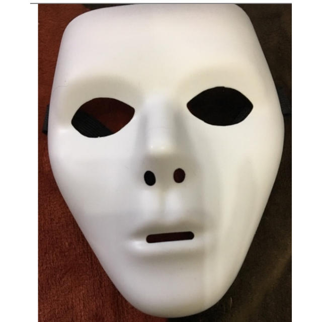 白顔のお面 エンタメ/ホビーのコスプレ(小道具)の商品写真