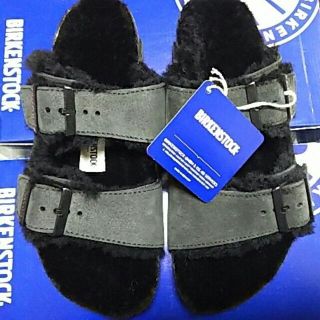 ビルケンシュトック(BIRKENSTOCK)の【未使用】ﾋﾞﾙｹﾝｼｭﾄｯｸ アリゾナ ﾌｧｰ(サンダル)