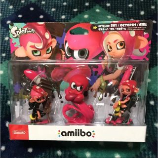 amiibo トリプルセット[タコガール/タコ/タコボーイ](その他)