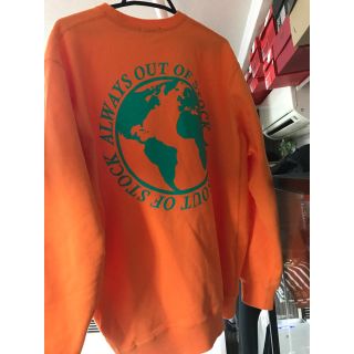 シュプリーム(Supreme)のGLOBE CREWNECK XL(スウェット)