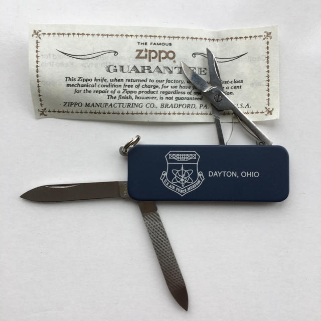 ZIPPO(ジッポー)の米国空軍記念ナイフ エンタメ/ホビーのミリタリー(その他)の商品写真