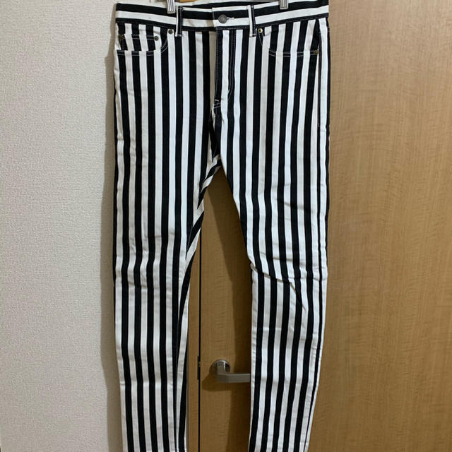サンローラン ストライプパンツ デニム saint Laurent | フリマアプリ ラクマ