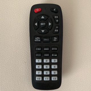 COMTEC WGA8000地デジチューナー用リモコン(車内アクセサリ)