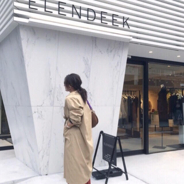 ENFOLD(エンフォルド)の♯07  ELENDEEK  ¥36,720  新品 ロングコート 期間限定販売 レディースのジャケット/アウター(トレンチコート)の商品写真