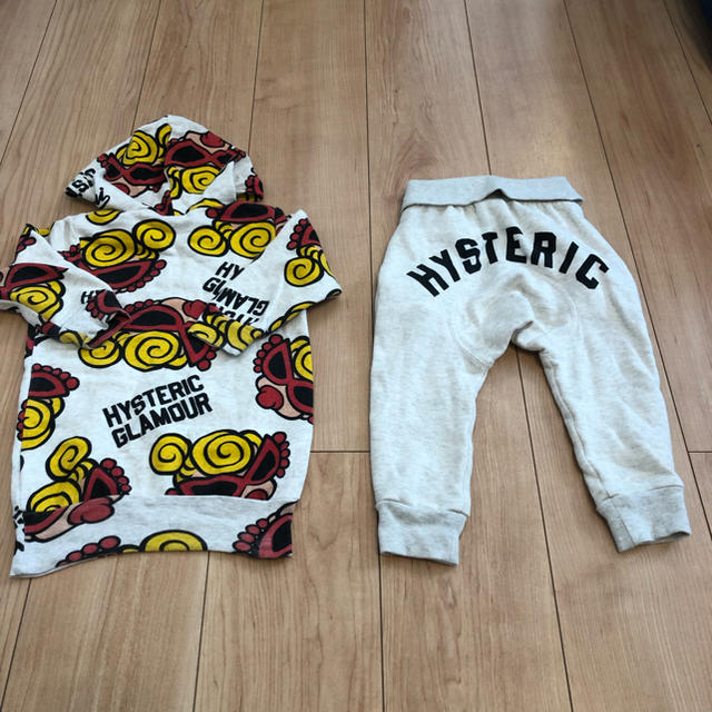 HYSTERIC MINI(ヒステリックミニ)の80セット♡ キッズ/ベビー/マタニティのベビー服(~85cm)(パンツ)の商品写真