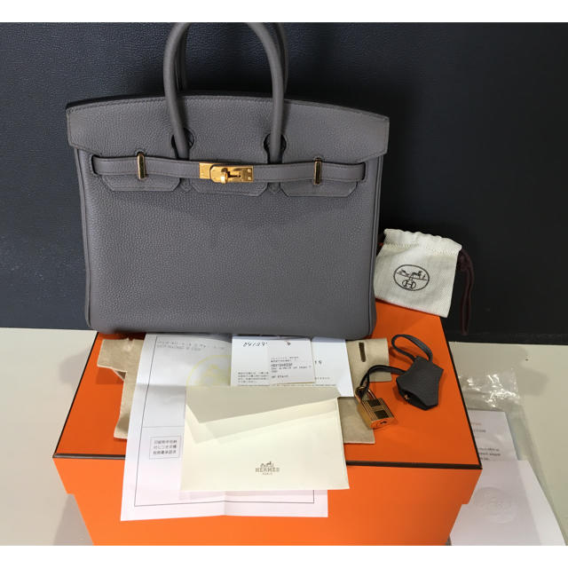 Hermes(エルメス)のエルメス バーキン 25 エタン レディースのバッグ(ハンドバッグ)の商品写真