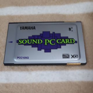 ヤマハ(ヤマハ)のヤマハサウンドPCカード(ジャンク)(PC周辺機器)