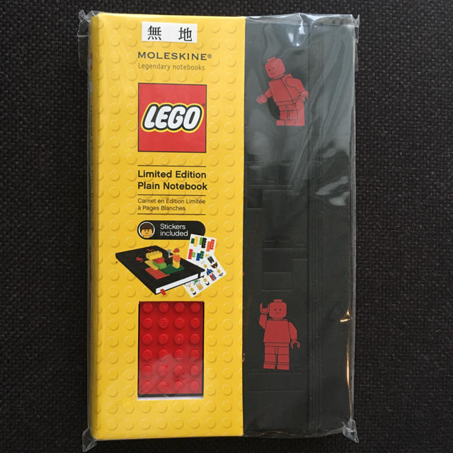 Lego(レゴ)のMOLESKINE×LEGOコラボノート インテリア/住まい/日用品の文房具(ノート/メモ帳/ふせん)の商品写真