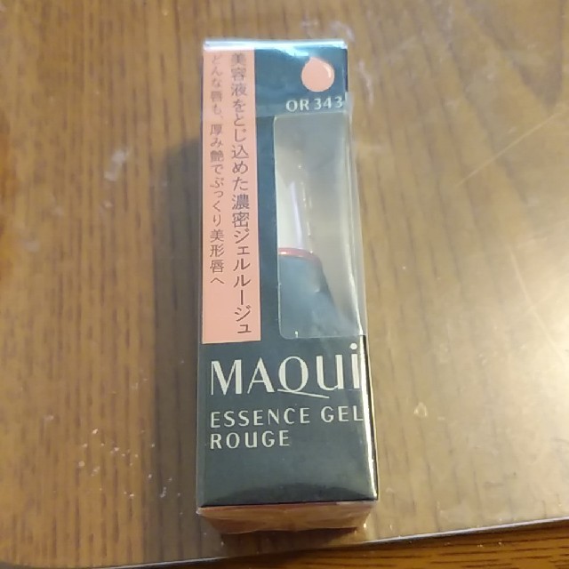 MAQuillAGE(マキアージュ)のマキアージュエッセンスジェルルージュOR343 コスメ/美容のベースメイク/化粧品(リップグロス)の商品写真