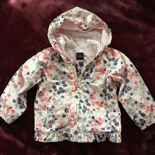 babyGAP(ベビーギャップ)のベイビーギャップ baby Gap パーカ ジャケット ウィンドブレーカー 90 キッズ/ベビー/マタニティのキッズ服女の子用(90cm~)(ジャケット/上着)の商品写真