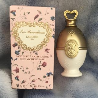 レメルヴェイユーズラデュレ(Les Merveilleuses LADUREE)のレ・メルヴェイユーズ ラデュレ クリームチーク ベース 04番 (チーク)