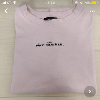 ヘザー(heather)のピンクパンサー(Tシャツ(半袖/袖なし))