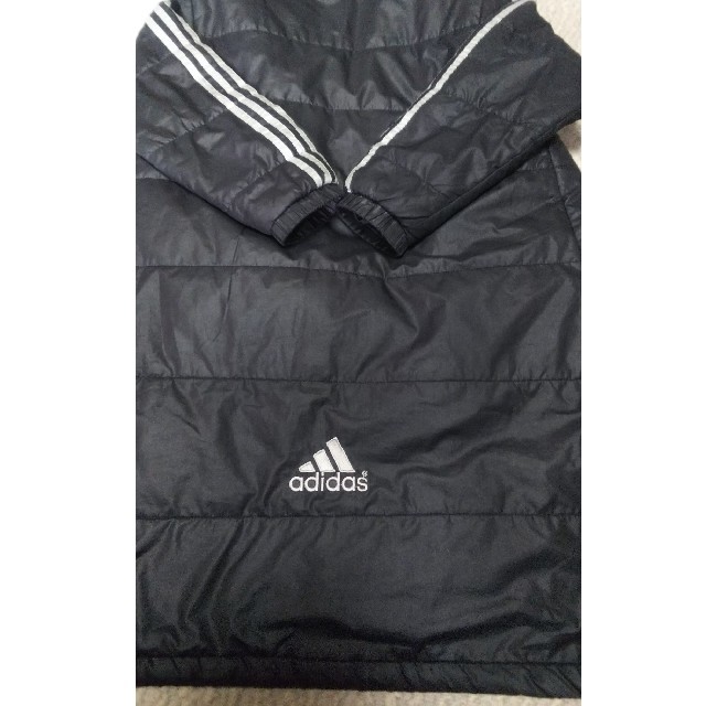 adidas(アディダス)のadidasキッズベンチコート　150cm キッズ/ベビー/マタニティのキッズ服男の子用(90cm~)(コート)の商品写真