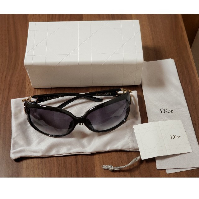 Dior(ディオール)のDior ディオール サングラス ブラック-ゴールド/グレーグラデーション レディースのファッション小物(サングラス/メガネ)の商品写真